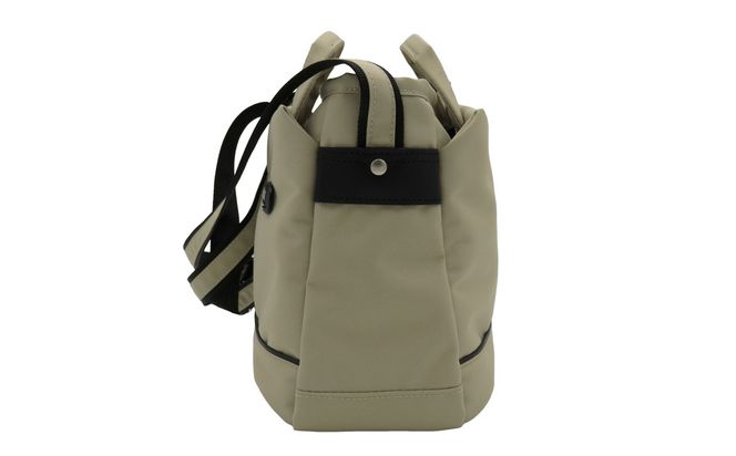 エコステップ手付きショルダーバッグ(No.4008-25) サンドベージュ / 2way ショルダーバッグ トートバッグ 肩掛け 手持ち 軽量 撥水 メンズ レディース バッグ かばん カバン 鞄 日本製 木和田