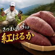 さつまいも 3kg (紅はるか)