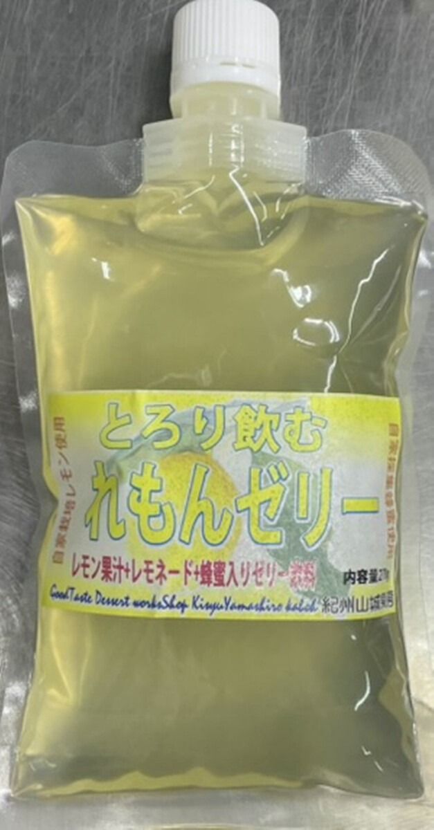 とろり飲むレモンゼリー 270g × 8個入り FJ02
