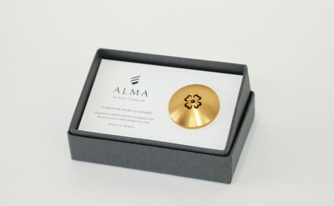 ～香りを持ち運ぶ～  ALMA Aroma Capsule 雑貨 アロマオイル 持ち運び 香袋 小物 おしゃれ バッグ ポーチ ポッケ ハンカチ お守り 