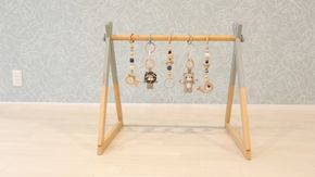 HOPPL（ホップル） amimals ベビージムセット グレー／マスコット