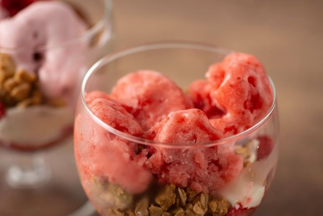 アイス あまおう 56％ ジェラート 6カップ セット [くしだ企画 福岡県 筑紫野市 21761304] 冷凍 イチゴ いちご 苺 ストロベリー いちごアイス