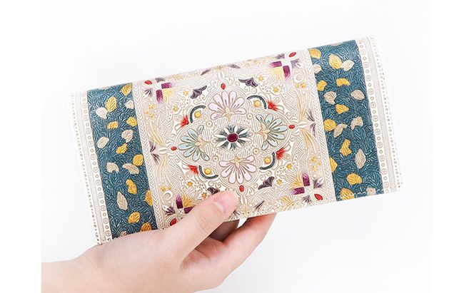 長財布 スッキリ大人の財布 束入れ 黄金のタピ 文庫屋大関 お札を折らない 財布 レディース レザー 本革 革 文庫革 薄い スリム 軽量 スリム財布 レディース財布 お財布 札入れ 札束入れ 日本製 東京 墨田区