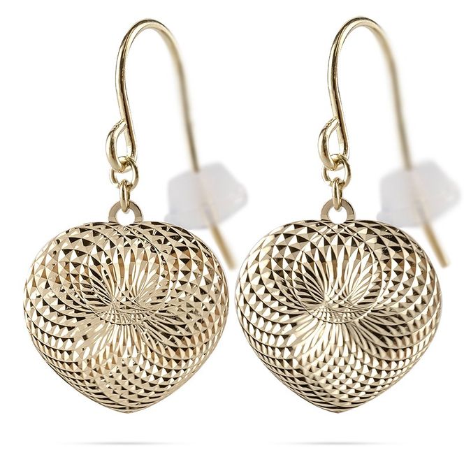 18金 ピアス 18k レディース ゴールド ハート フックピアス 18金 ピアス 18k レディース ゴールド ハート フックピアス