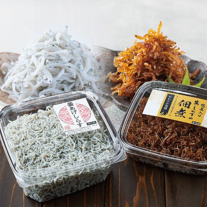 1173.しらす味わいセット(釜あげしらす400g・しらすの佃煮200g)(A1173