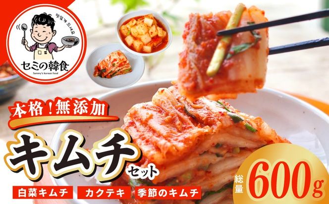 G3779-2 韓国人が作る！無添加・砂糖不使用のキムチセット500g＆お試し