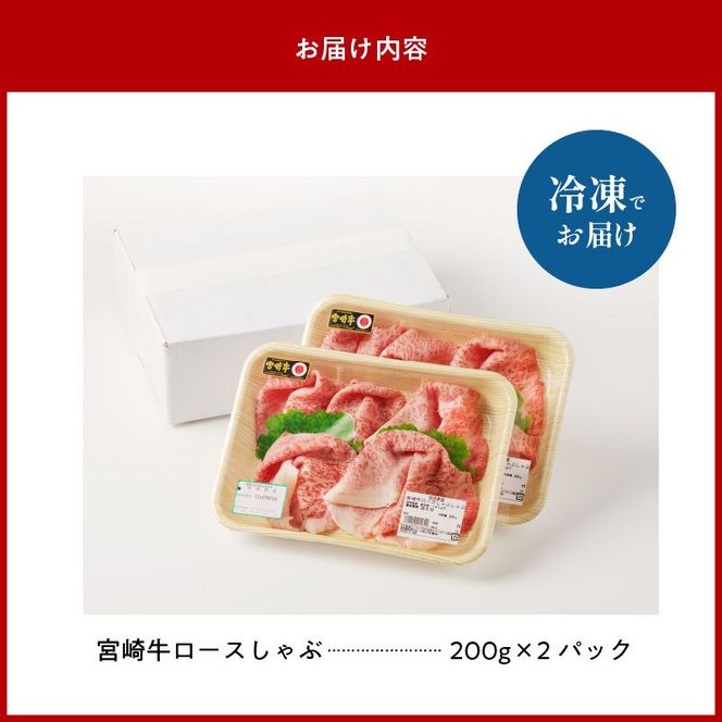 宮崎牛 ロースしゃぶ　N023-YZC004