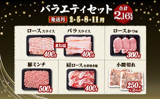 【12ヶ月定期便】宮崎県産 いもこ豚 月替わり定期便 25.44kg 12回 毎月 お楽しみ 満喫 満足 堪能 セット しゃぶしゃぶ 切り落とし 小分け 真空パック 豚 豚バラ ロース 肩ロース スライス 小間切れ 豚丼 しょうが焼き 国産 九州産 宮崎 ブランド 冷凍 送料無料