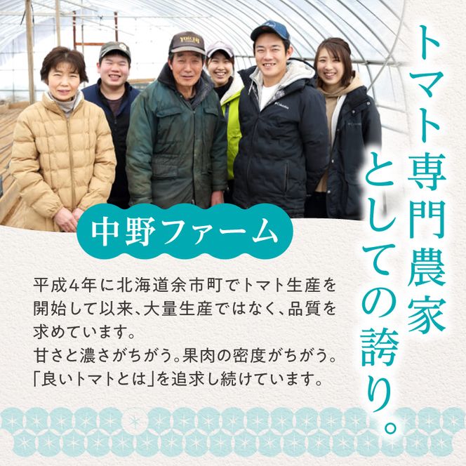 【先行予約7月上旬発送】余市町 中野ファーム トマトベリー 1kg ハート型フルーツミニトマト 甘くて完熟 お弁当に最適 先行予約 甘いトマト 完熟 サラダ お弁当 おやつ 彩り かわいい_Y026-0014