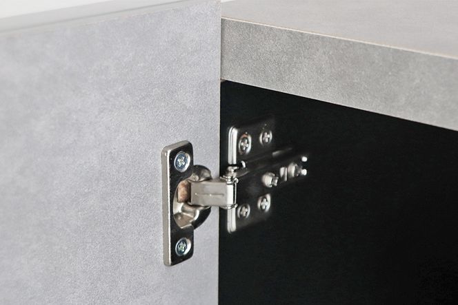 【東馬家具】モルタ キャビネット 120 CR【キッチン リビング キャビネット 収納 国産 シンプル ふるさと納税】(H060692)