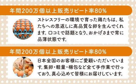 【 プリップリ な 卵黄 ！】 つまんでご卵 60個 セット 糸島 / 緑の農園 たまご 卵 [AGA012] たまご 卵 鶏卵 玉子 平飼い たまごかけご飯 卵かけご飯 卵焼き 平飼い卵