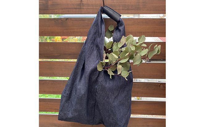 「児島デニム」エコバッグ ファッション カバン 