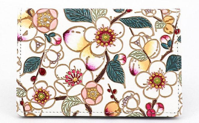 パスケース 梅花 メイホア 文庫屋大関 名刺入れ カードホルダー 名刺ケース 名刺ホルダー カード入れ 定期入れ 定期ケース 雑貨 生活雑貨 小物 革小物 革製品 本革 日用品 民芸品 工芸品 東京 東京都 墨田区