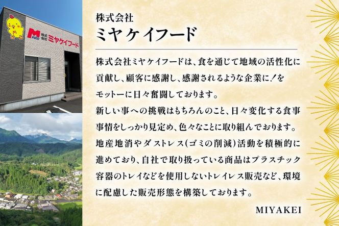 鶏肉 定期便 むね肉 若鶏 鶏むね肉 4kg 6回 総計24kg [ミヤケイフード 宮崎県 美郷町 31bp0015] 鶏むね 鶏胸 むね 冷凍 小分け