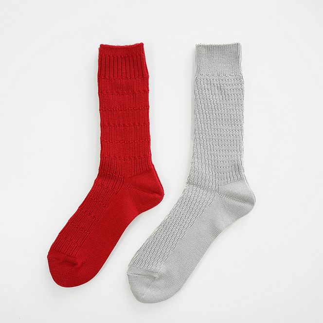 032SOUKI SOCKS Hooh-ハフ- Tone-トーン-ソックスセット/M /// 靴下 くつした くつ下 ソックス 足元 ビジネス シンプル カジュアル おしゃれ かわいい 消臭 履き心地 メンズ レディース 紳士 婦人 日常 通年 プレゼント 贈り物 日本製 奈良県 広陵町