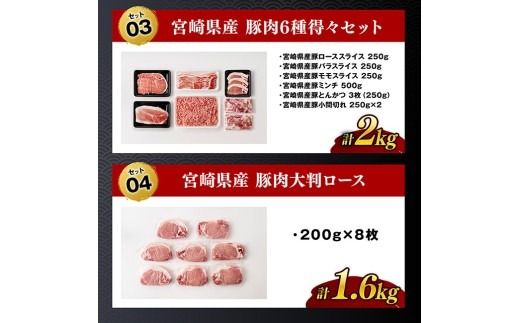 ※回数が選べる※厳選！宮崎県産豚肉鶏肉定期便 【 豚肉 豚 肉 鶏肉 鶏 肉 国産 宮崎県産 小分け 】 [B11111t3][B11110t5]