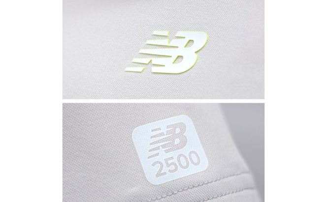 ニューバランスゴルフ ウェア 半袖 モックネックシャツ メンズ UVカット グレー 012-6166002