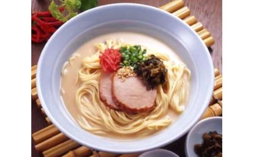 博多 長浜ラーメン 6食入り ラーメン 豚骨 長浜 極細ストレート