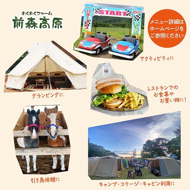 前森高原利用券3000円分（山形県最上町） | ふるさと納税サイト