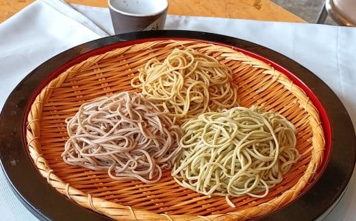 3色 味比べそば各100g×10人前（冷凍生）（若葉せいろう4人前・韃靼せいろう3人前・田舎せいろう3人前） | そば 10人前 10食 セット 麺 麺類 辛汁 冷凍 茨城県 守谷市