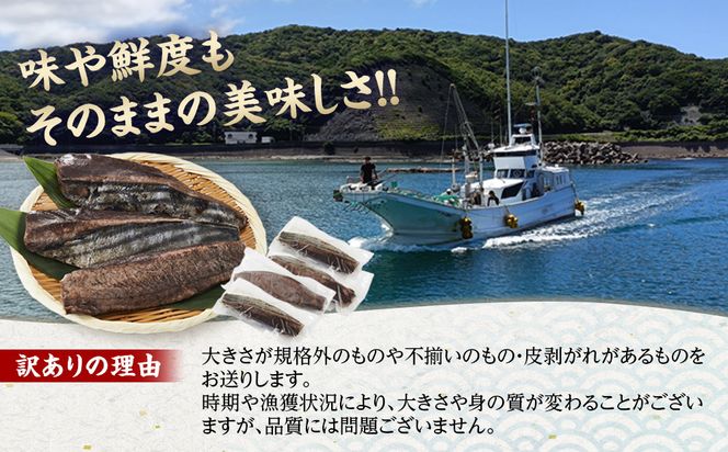 かつお一本釣り漁師が直送！ 日帰りかつおの藁焼きたたき 訳あり 500g入 304018_DT01