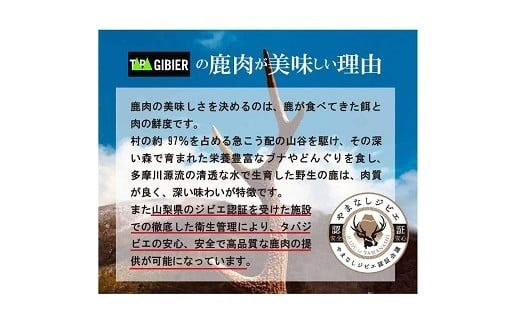 丹波山村 タバジビエ 鹿ゴロッケ 