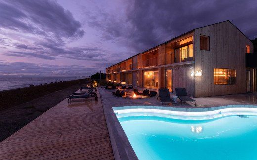 KAMOME SLOW HOTEL　ペア２食付き宿泊券  淡路島 1泊2食付 貸別荘 観光 クーポン