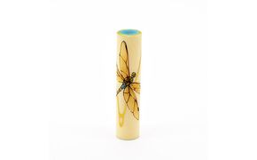 九谷彩印　「色絵　ギンヤンマ」柴田　有希佳 雑貨 日用品 民芸品 工芸品 伝統技術 判子 