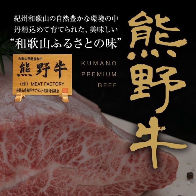熊野牛 赤身ブロック 真空パック 約500g