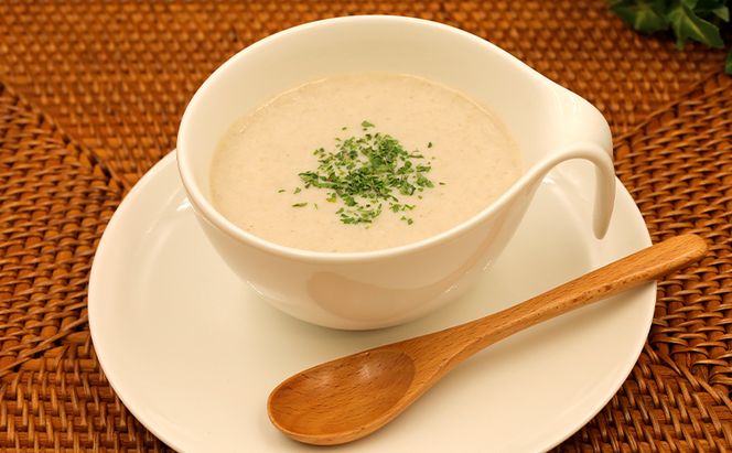 十勝の大地の恵み「ごぼうのポタージュスープ 」180g×3個入り【 ごぼう スープ ポタージュ 野菜 ゴボウ 冷凍 簡単調理 惣菜 北海道 十勝 幕別 】