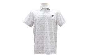 ニューバランスゴルフ ウェア 半袖 ポロシャツ メンズ 通気性 ホワイト 012-6168007