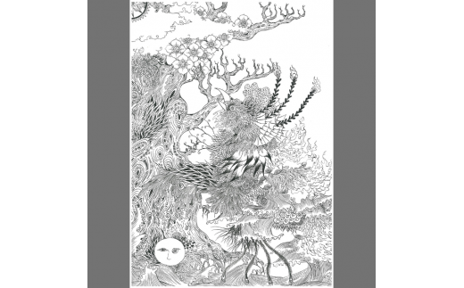 ささきようすけオーダーメイド現代アート作品(大)_HD112-001