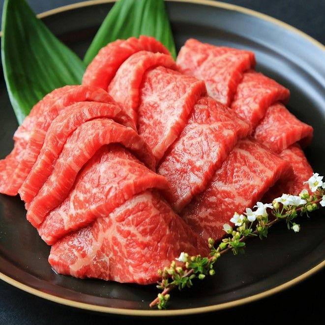 【最短7営業日発送】【幻の神戸ビーフ】特選 黒田庄和牛（焼肉用赤身モモ、450g）≪冷蔵でお届け≫（tokusan-2）