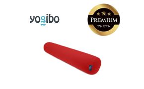 Yogibo Roll Max Premium レッド│送料無料 全国配送離島含 ビーズクッション カバー 洗える（ヨギボー ロール マックス プレミアム）