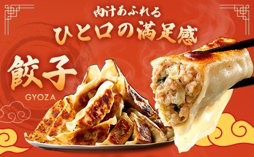 近江牛と豚肉の合挽餃子と焼売セット【HH01W】（滋賀県　近江八幡市）