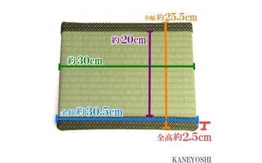 ミニたたみ（長角大） 畳 小型 花台 展示用畳 長方形 おしゃれ 長角 大 置物 小畳 いぐさ風 ミニ畳 置き イ草 H100-096