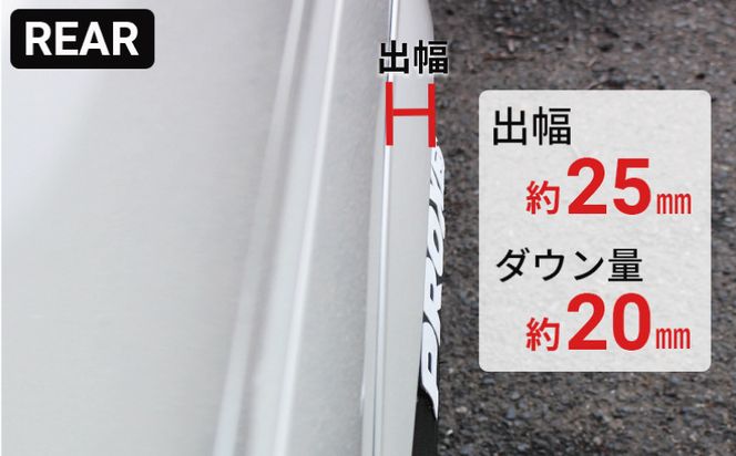 099H3054 【スピード発送】ハイエース ダウンルック オーバーフェンダー 塗装品 1G3 グレーメタリック