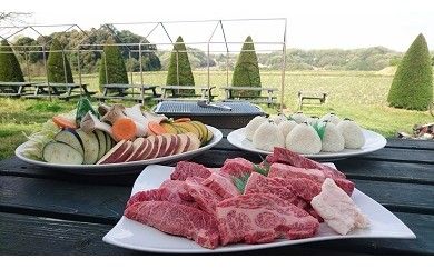 牧場でバーベキュー体験（3名様分）