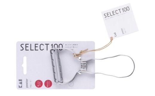 貝印 SELECT100 Ｔ型ピーラー 000DH3000 セレクト100 関市 キッチンツール 料理 刃物 おしゃれ 便利