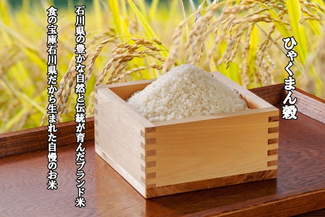 米 無洗米 令和7年産 石川県産 ひゃくまん穀 10kg (5kg×2袋) [中橋商事株式会社 石川県 宝達志水町 38601325] お米 コメ こめ kome ごはん 無洗 ひゃくまんごく 10キロ 令和7年 能登