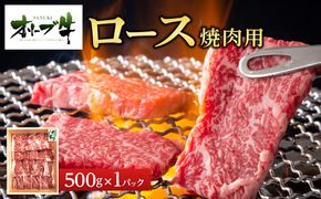 《生活応援》オリーブ牛ロース焼肉用　500g 372013_HM008
