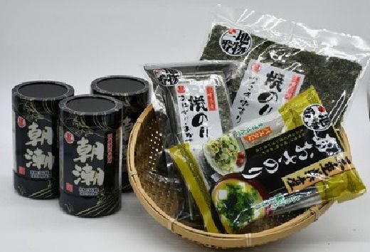 人気の海苔製品詰め合わせ【002093】