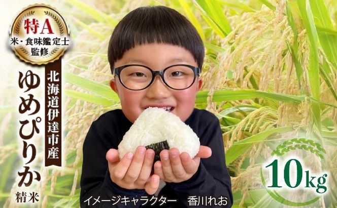 ＜先行予約＞令和8年産 ゆめぴりか 精米 10kg｜生産者直送 北海道伊達産 北海道 ブランド米【tkk-003_03】