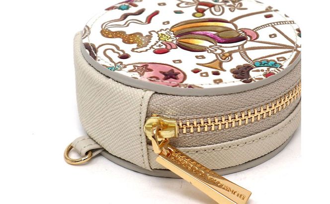 【文庫屋大関】マカロンポーチ ピエロ＜マチネ＞【皮革工芸品】 ポーチ ミニポーチ 小物入れ アクセサリー入れ イヤホン入れ 収納 保管ケース 手のひらサイズ  本革 革 皮革 工芸品 工芸 雑貨 ギフト プレゼント 日本製 東京