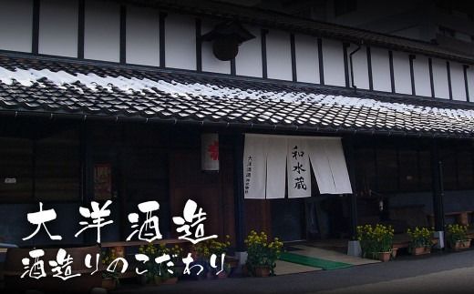 【定番酒晩酌セット】大洋盛セットHSW（720ml飲み比べ3本セット） 日本酒飲み比べセット 淡麗辛口 四合瓶 大洋酒造 1009006