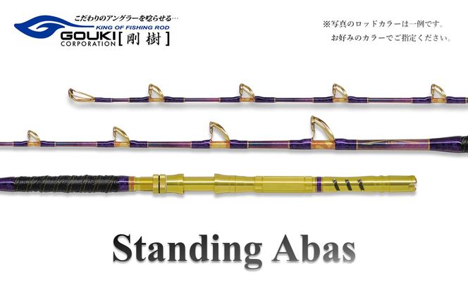 剛樹 スタンディングアーバス （STD ABAS MS17） 170cm ウェイト負荷150-350号 釣り 釣具 釣竿 ロッド 釣り用品 釣り竿 海釣り 
