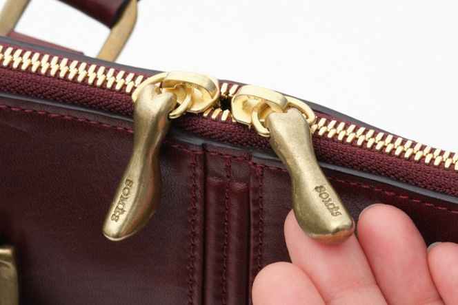 SOMES バッグ タテ型ブリーフ （バーガンディ）HE-01 [ソメスサドル 北海道 砂川市 12260818-a] ビジネスバッグ トートバッグ メンズ レディース 本革 革 革製品 革鞄 革バッグ somes saddle