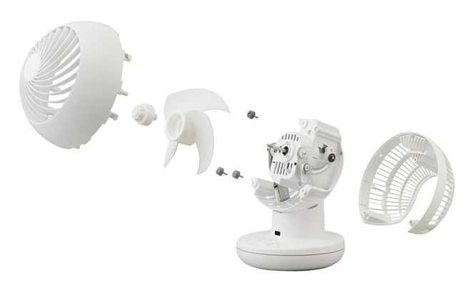 サーキュレーター 扇風機 dcモーター  サーキュレーターアイ DC silent　PCF-SDS15T-EC-W　ホワイト　アイリスオーヤマ 　丸洗いできる　首振り 小型 おしゃれ 換気 新生活 リモコン付き コンパクト 暖房 冷房 エアコン