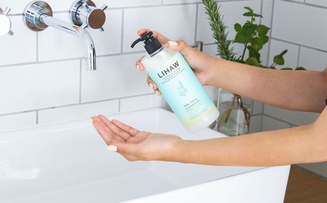 【6本セット】LIHAW リハウ モイスチャーローション+LIHAW リハウ オールインワンジェル 糸島市 / 株式会社ピュール[AZA276] 化粧水 大容量 ツボクサ セラミド マデカ 敏感肌 乾燥肌 弱酸性 保湿