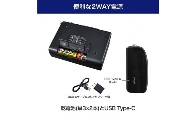 ラジオ付カセットテープレコーダー　	CTR-400F 272183_AZ185